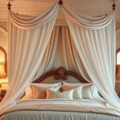 Jak skutecznie zamontować baldachim nad łóżko — porady i pomysły