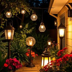 Pomysły na oświetlenie ogrodu: lampy ogrodowe i trendy aranżacyjne