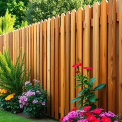 Praktyczne porady i rodzaje drewnianych płotów ogrodowych