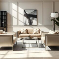 Chromowane elementy meblowe jako inspiracja do stylowych wnętrz