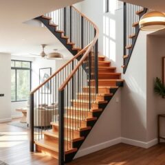 Tanie schody wewnętrzne: pomysły, materiały i techniki renowacji