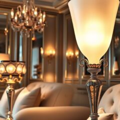 Styl glamour w oświetleniu: jak wybrać lampy łączące luksus z funkcjonalnością
