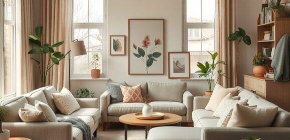 Jak łączyć style, kolory i materiały w mieszkaniu, by stworzyć spójną i harmonijną aranżację