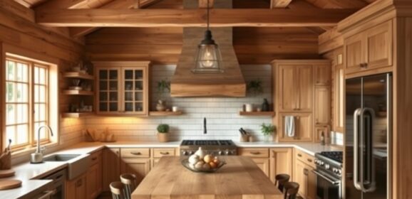 Kuchnia w stylu farmhouse: jak połączyć rustykalny urok z nowoczesną funkcjonalnością