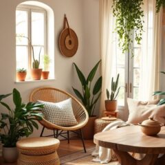Styl boho meble: jak wybrać naturalne i trwałe elementy do przytulnego wnętrza