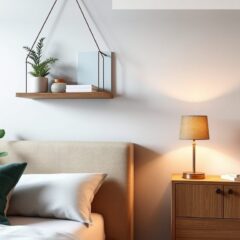 Szafki nocne wiszące czy stojące: jak dopasować styl i funkcjonalność do przestrzeni sypialni