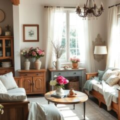 Salon w stylu prowansalskim: jak stworzyć przytulną i naturalną przestrzeń z duszą Prowansji