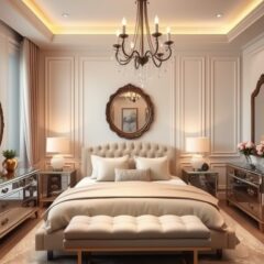 Styl modern classic w sypialni: jak łączyć elegancję z funkcjonalnością na start aranżacji