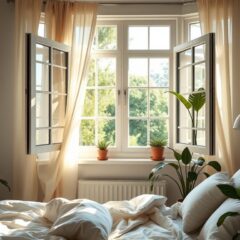 Wietrzenie sypialni krok po kroku: jak zapewnić świeże powietrze i zdrowy sen bez błędów