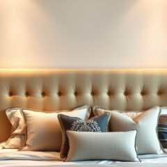 Zagłówek tapicerowany czy drewniany – jak wybrać wygodę i styl dopasowane do sypialni?