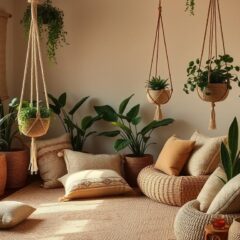 Styl boho na budżet: jak stworzyć przytulne wnętrze z naturalnych materiałów i DIY krok po kroku