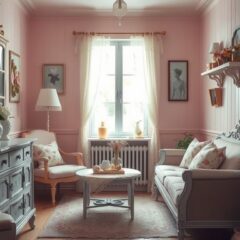 Styl shabby chic: kluczowe cechy i zasady tworzenia przytulnych, postarzanych wnętrz