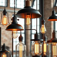 Styl industrialny w oświetleniu: jak wybrać lampy łączące surowość z funkcjonalnością