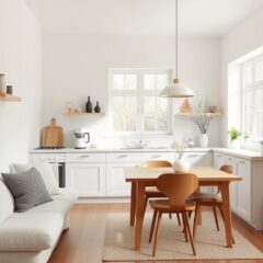 Styl skandynawski w kuchni: jak urządzić jasne, funkcjonalne i przytulne wnętrze krok po kroku