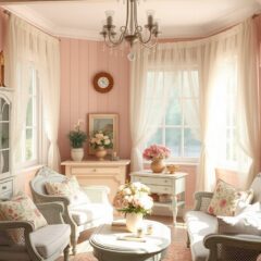 Styl shabby chic: jak dobrać kolory i dodatki, by stworzyć ciepłą, romantyczną przestrzeń