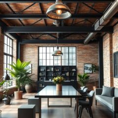 Styl industrialny we wnętrzach: surowość, funkcjonalność i otwarte przestrzenie w praktyce