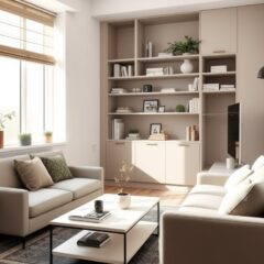 Styl nowoczesny w małym mieszkaniu: jak łączyć funkcjonalność z przestronnością i estetyką