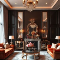 Styl glamour we wnętrzach: jak połączyć luksus, blask i funkcjonalność w domu