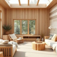 Styl skandynawski i drewno: jak wybrać odcienie, które podkreślą naturalność i trwałość wnętrza