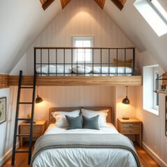 Jak urządzić sypialnię na antresoli, by była wygodna, bezpieczna i trwała przez lata